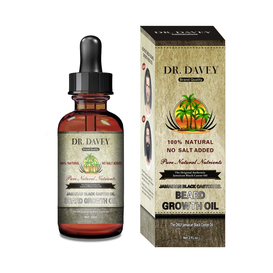 DR.DAVEY Beard Oil 30 ml model DV-6036 product packaging for private label OEM/ODM
