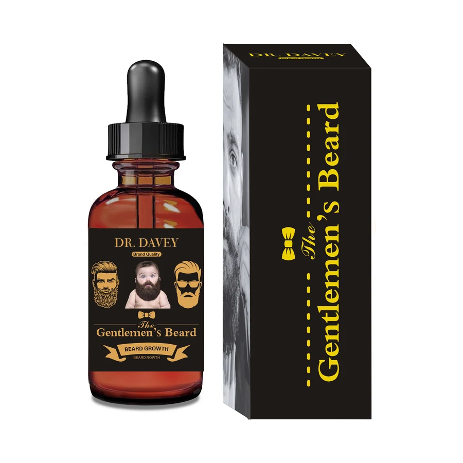 DR.DAVEY Beard Oil 30 ml model DV-6037 product packaging for private label OEM/ODM