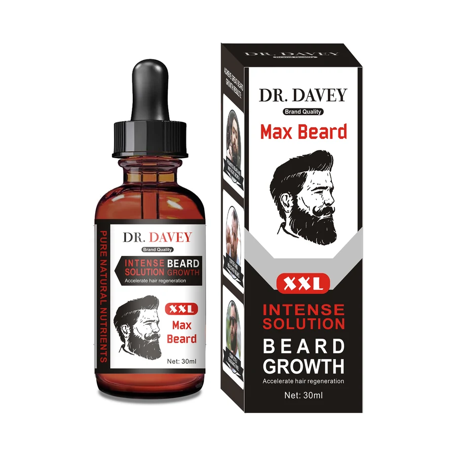 DR.DAVEY Beard Oil 30 ml model DV-6038 product packaging for private label OEM/ODM