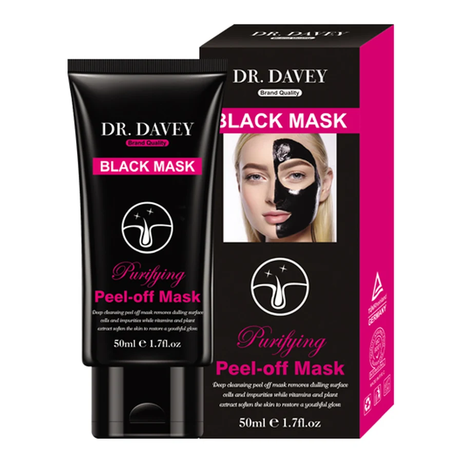 DR.DAVEY Face Mask 50 ml model DV-6011 product packaging for private label OEM/ODM