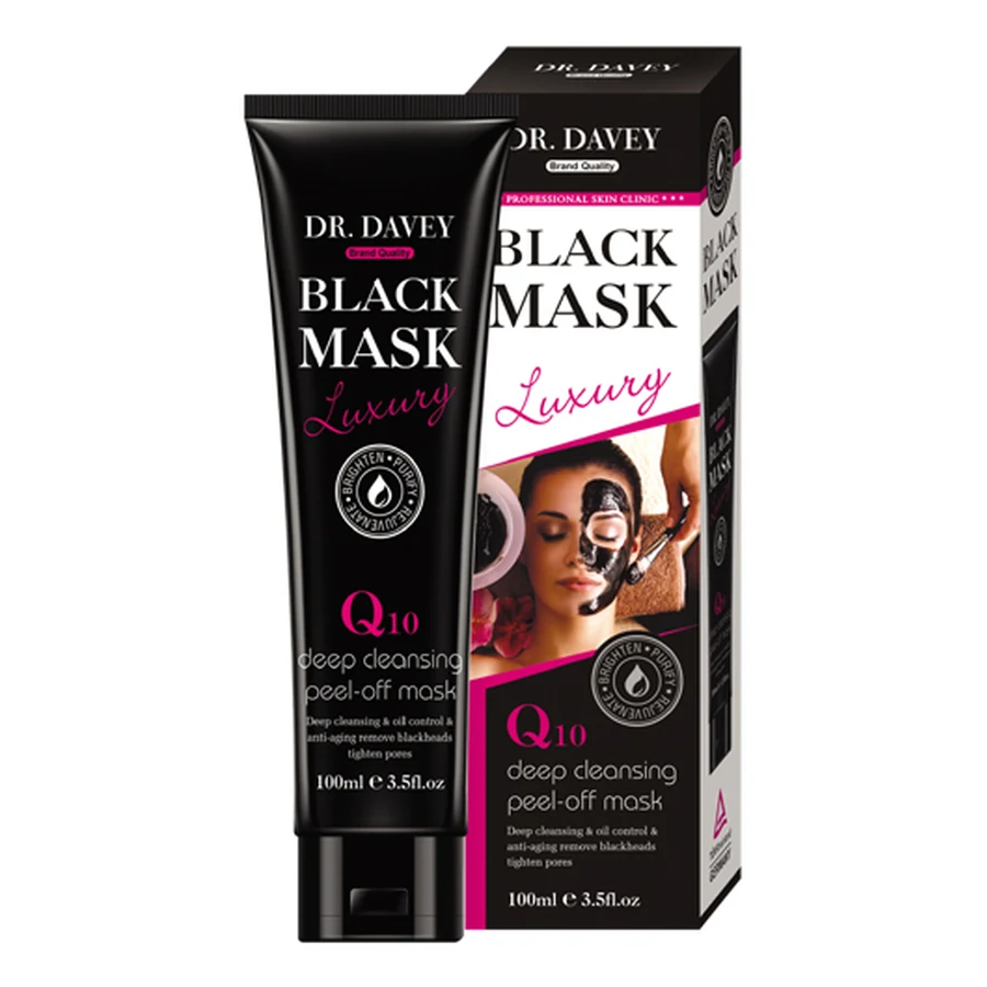 DR.DAVEY Face Mask 100 ml model DV-6012 product packaging for private label OEM/ODM