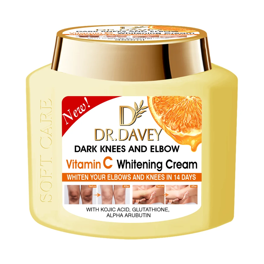 DR.DAVEY Skin Brightening Cream 350 ml model DV-6579-A product packaging for private label OEM/ODM