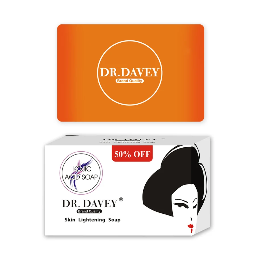 DR.DAVEY Bar Soap 135 g model DV-6044 product packaging for private label OEM/ODM