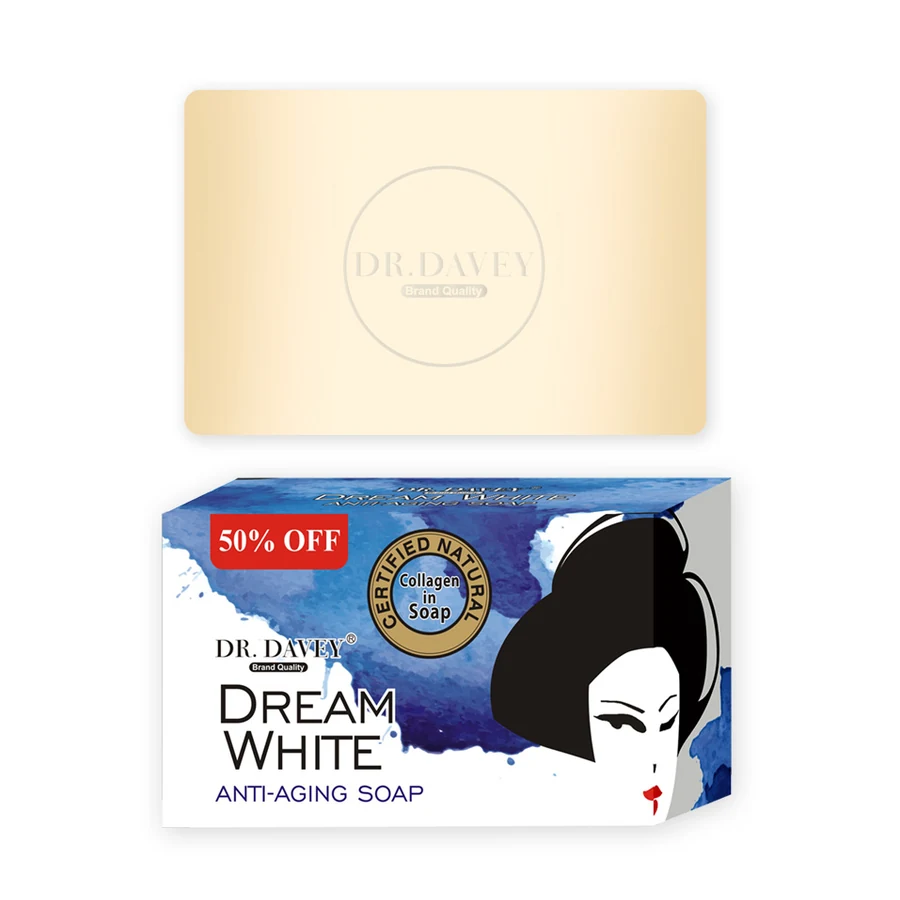 DR.DAVEY Bar Soap 135 g model DV-6046 product packaging for private label OEM/ODM