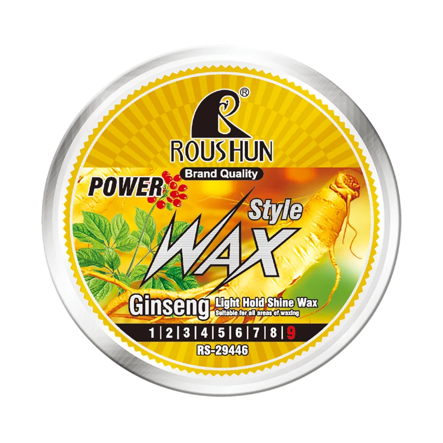 Ginseng Hair Styling Gel 150 g model RS-29446 product packaging for private label OEM/ODM