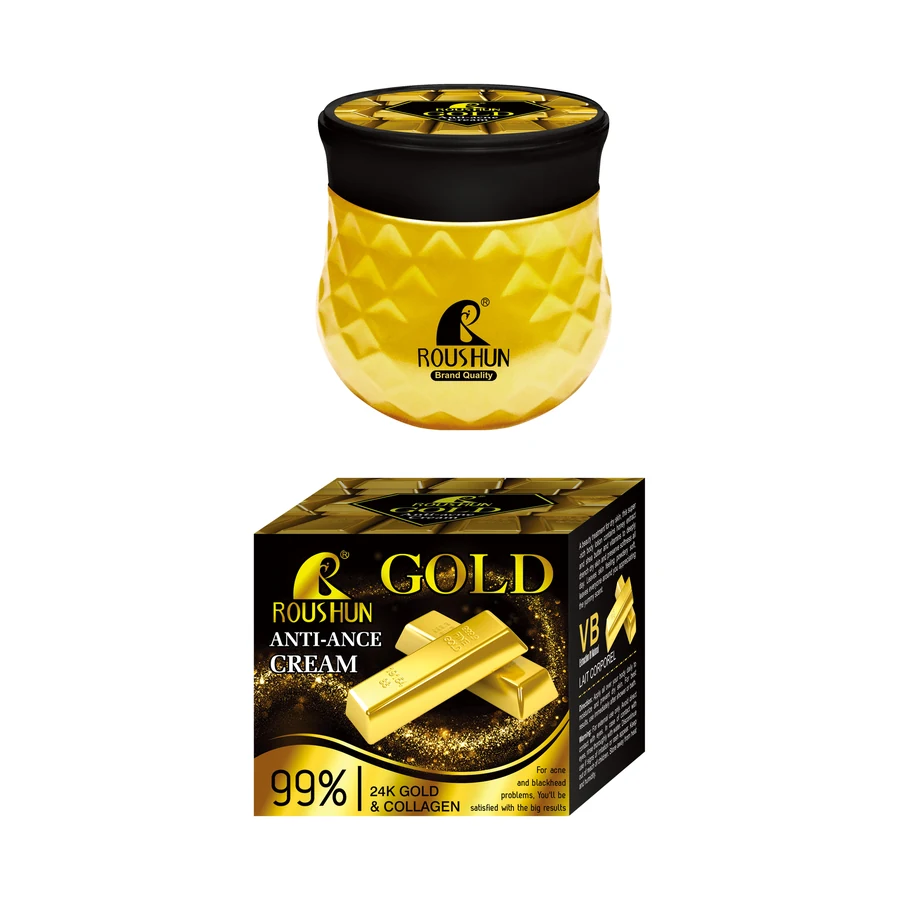 Gold Body Cream 200 ml model RS-29492 product packaging for private label OEM/ODM