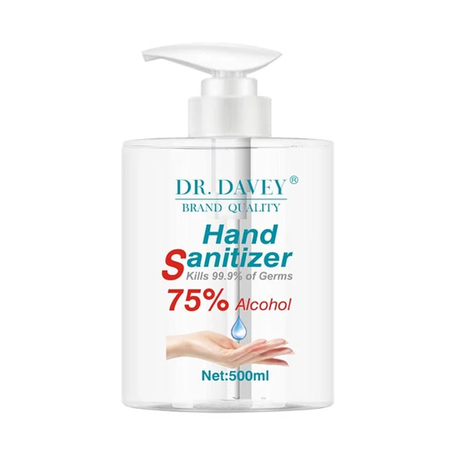 Hand Sanitizer 500 ml model DV-6192-10 product packaging for private label OEM/ODM