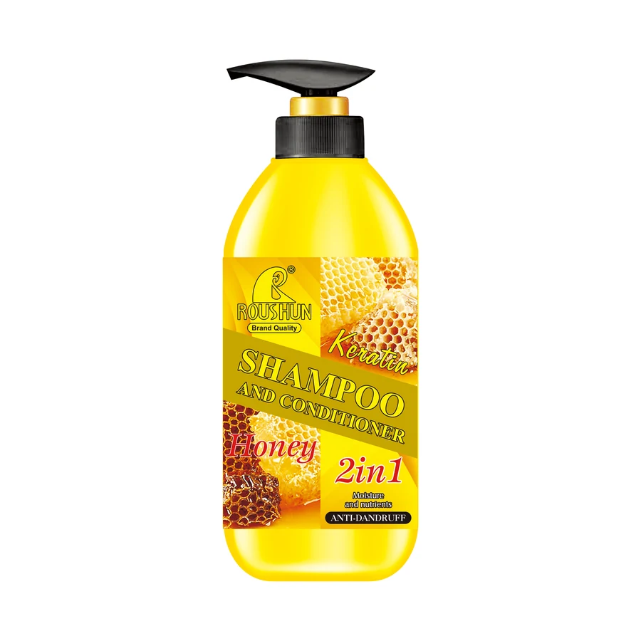 Honey 2-in-1 Shampoo and Conditioner 1380 ml model RS-29653 product packaging for private label OEM/ODM