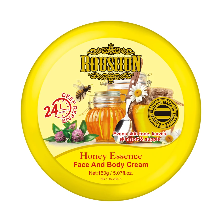 Honey Body Cream 150 g model RS-29575 product packaging for private label OEM/ODM