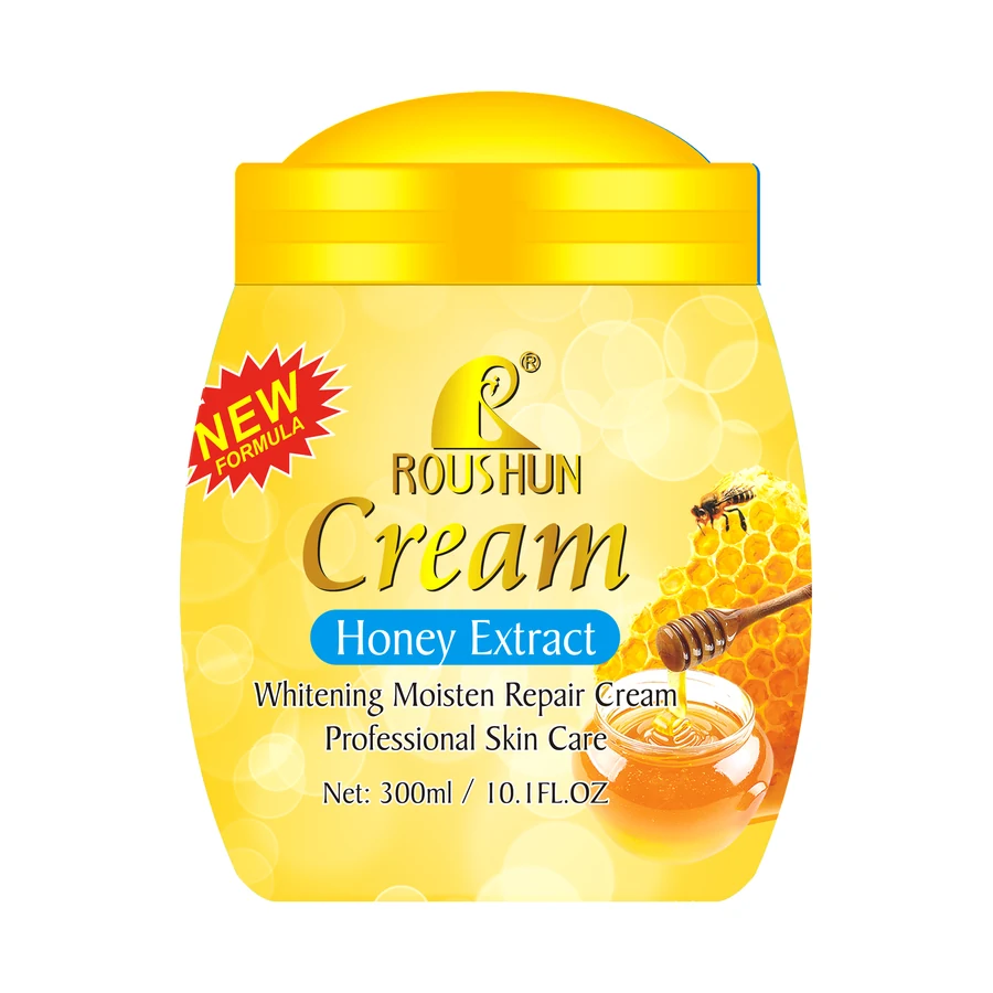 Honey Body Cream 300 ml model RS-29009 product packaging for private label OEM/ODM