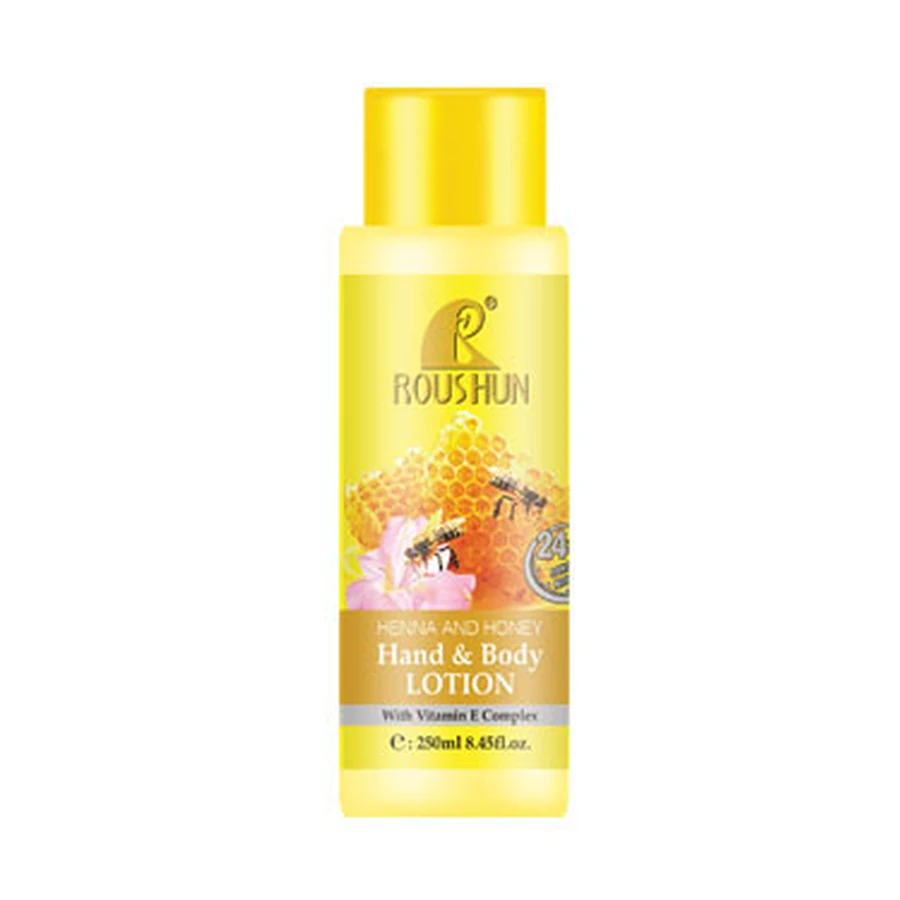 Honey Body Lotion 250 ml model RS-29285 product packaging for private label OEM/ODM
