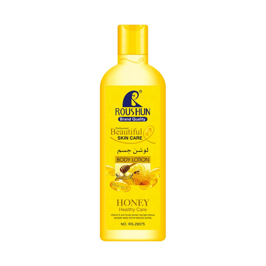 Honey Body Lotion 400 ml model RS-29075 product packaging for private label OEM/ODM
