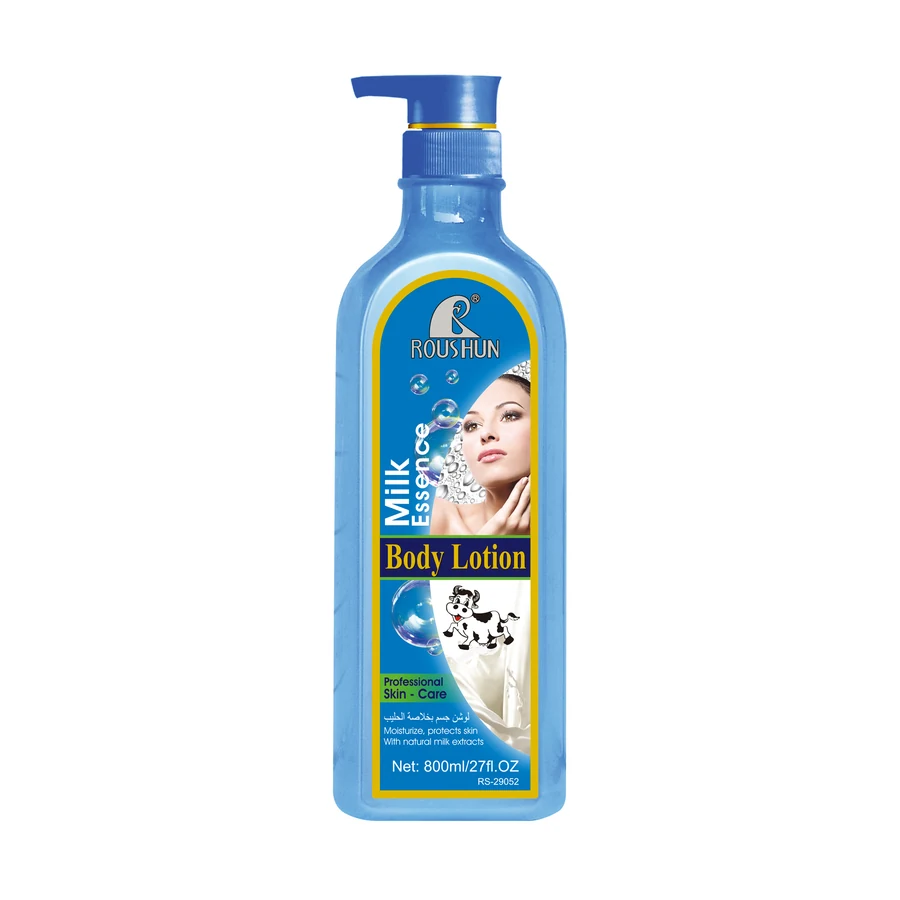 Milk Body Lotion 800 ml model RS-29052 product packaging for private label OEM/ODM