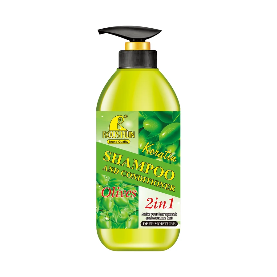 Olive Oil 2-in-1 Shampoo and Conditioner 1380 ml model RS-29654 product packaging for private label OEM/ODM