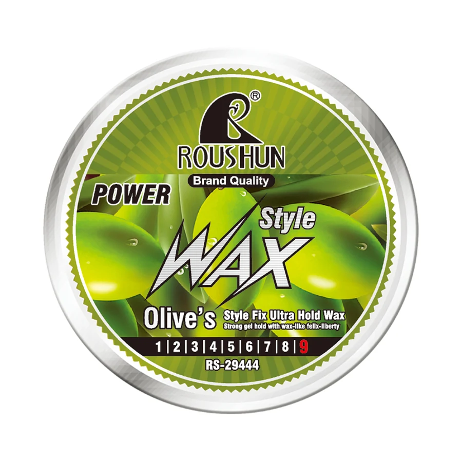 Olive Oil Hair Styling Gel 150 g model RS-29444 product packaging for private label OEM/ODM