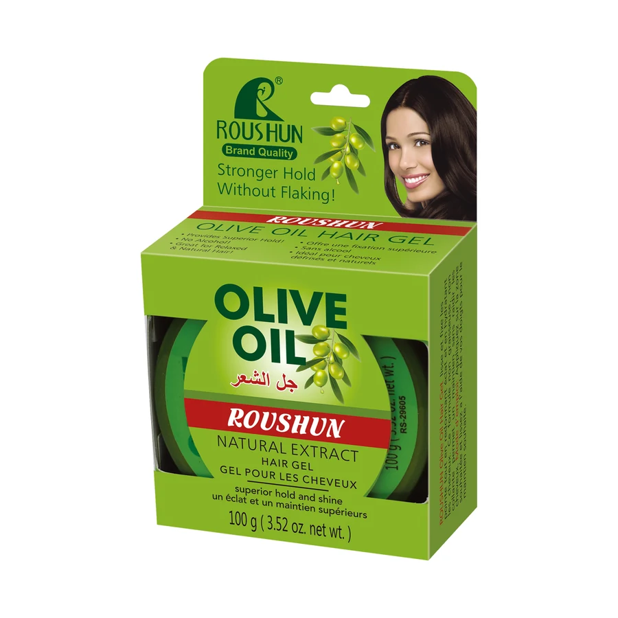 Olive Oil Hair Wax 100 g model RS-29605 product packaging for private label OEM/ODM
