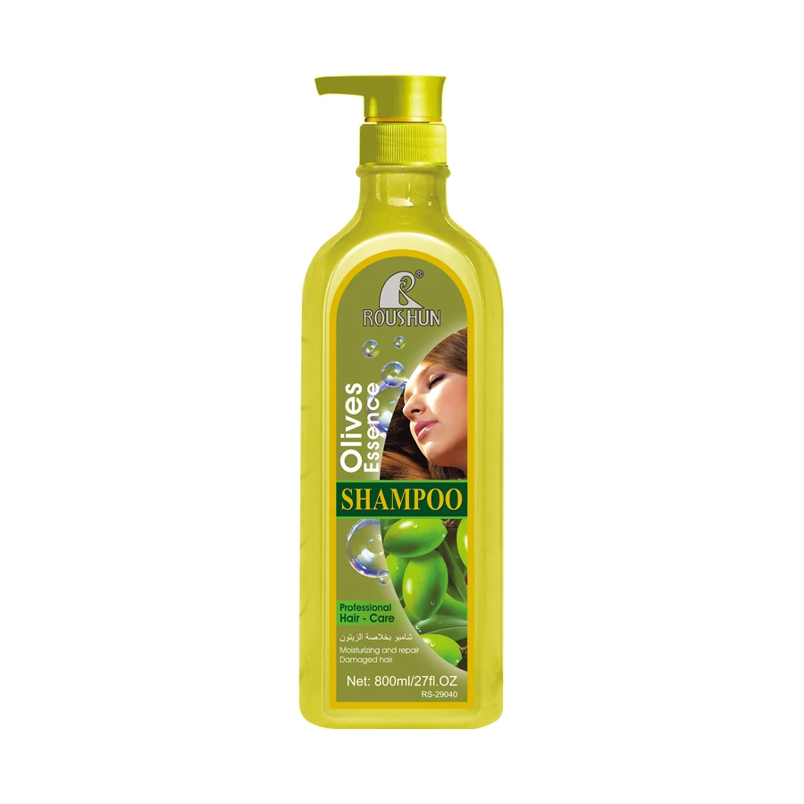 Olive Oil Shampoo 800 ml model RS-29040 product packaging for private label OEM/ODM