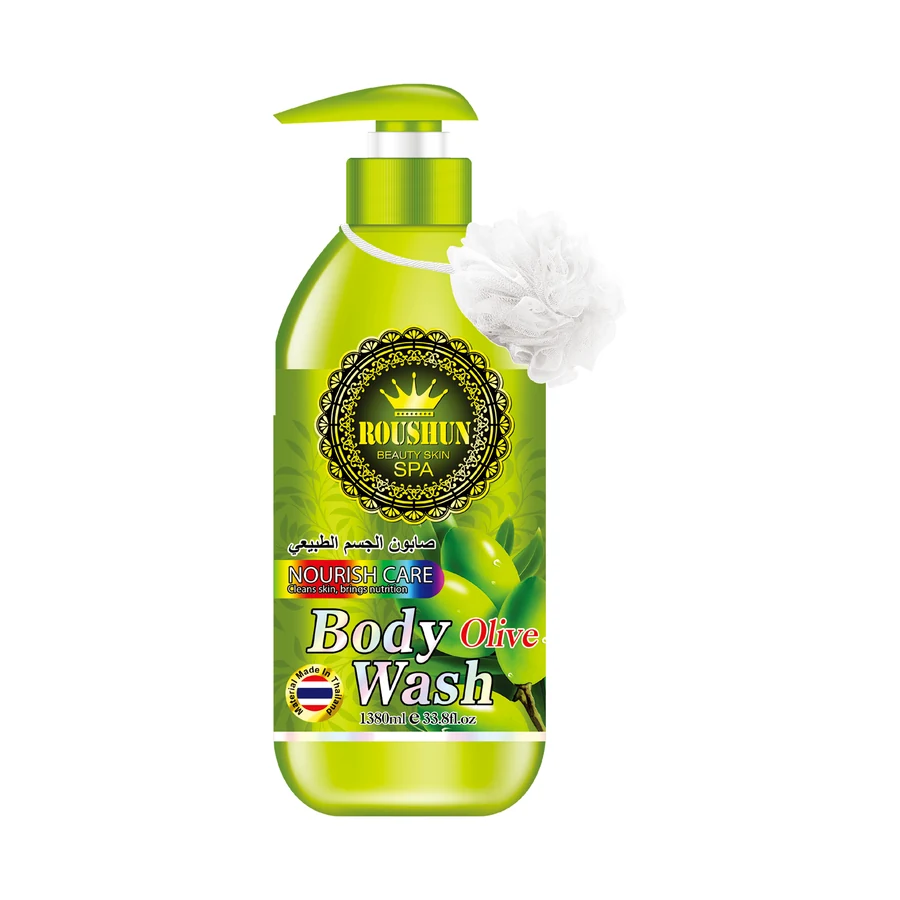 Olive Oil Shower Gel 1380 ml model RS-29665 product packaging for private label OEM/ODM