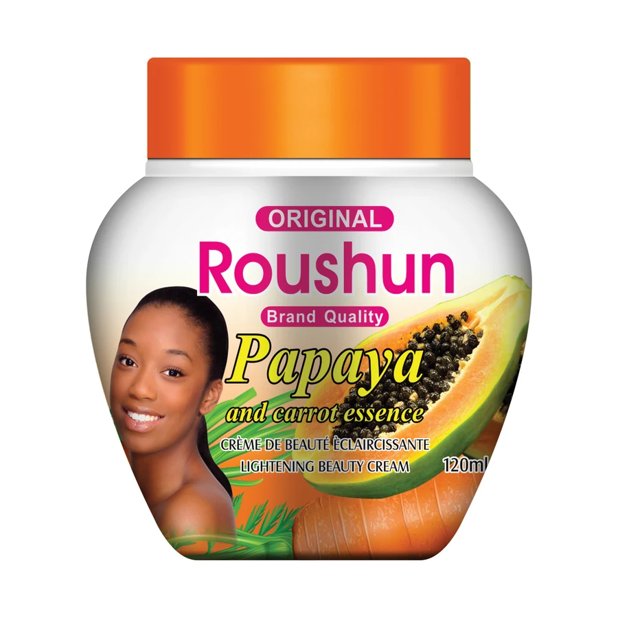Papaya Body Cream 120 ml model RS-29494 product packaging for private label OEM/ODM