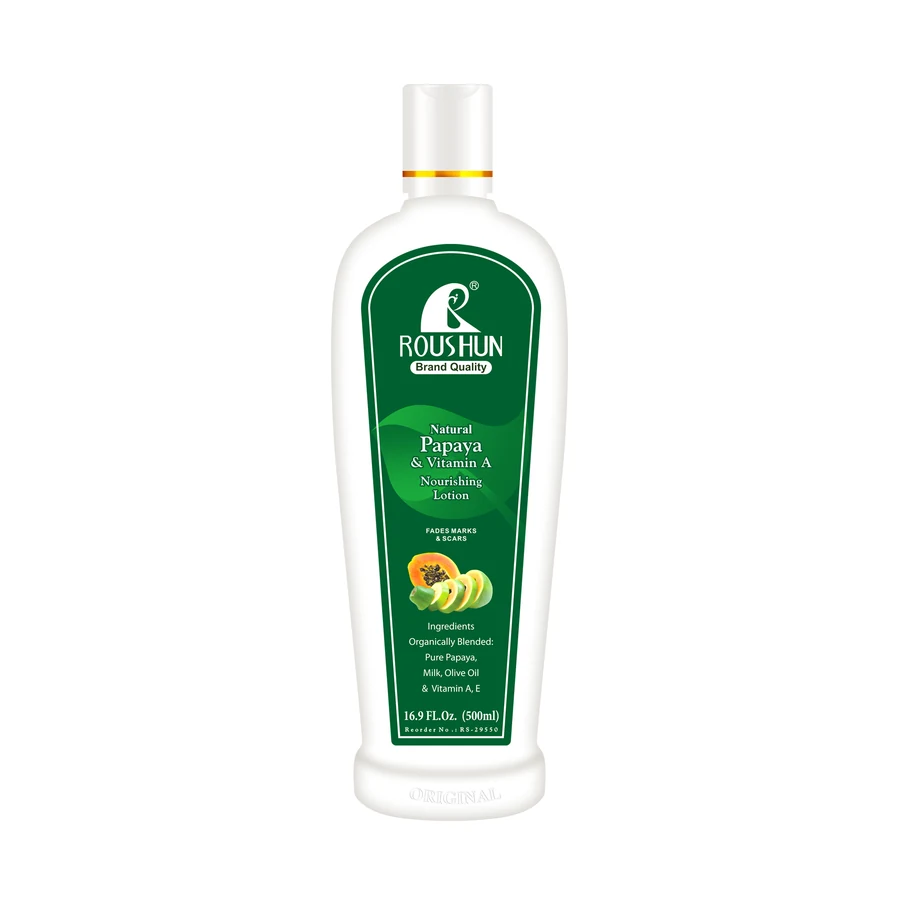 Papaya Body Lotion 500 ml model RS-29550 product packaging for private label OEM/ODM