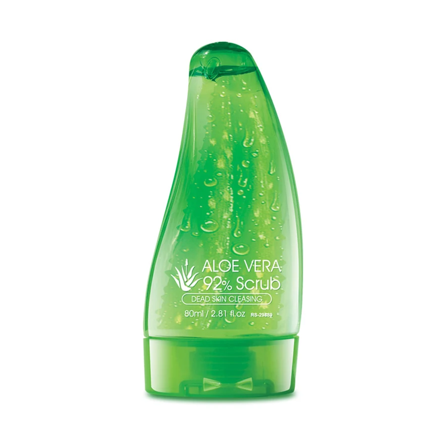 ROUSHUN Aloe Vera Body Scrub 80 ml model RS-29889 product packaging for private label OEM/ODM