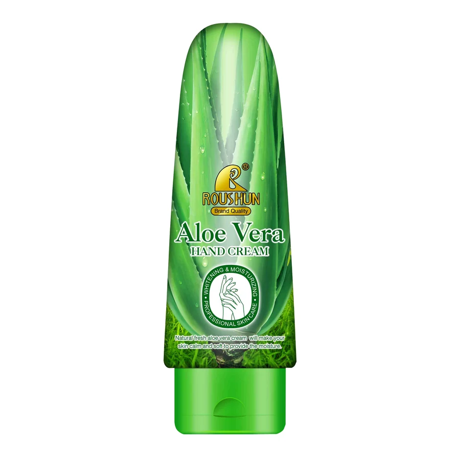 ROUSHUN Aloe Vera Hand Cream 100 ml model RS-29780 product packaging for private label OEM/ODM