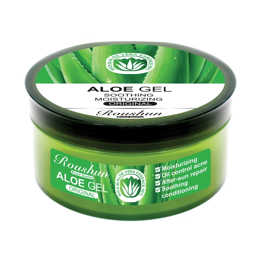 ROUSHUN Aloe Vera Skin Gel 300 ml model RS-29828 product packaging for private label OEM/ODM