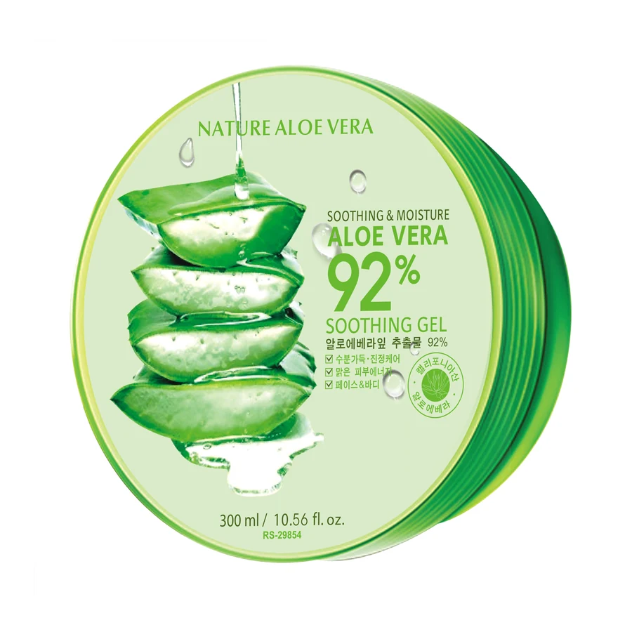 ROUSHUN Aloe Vera Skin Gel 300 ml model RS-29854 product packaging for private label OEM/ODM
