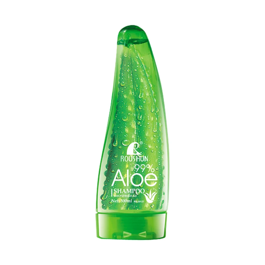ROUSHUN Aloe Vera Shampoo 300 ml model RS-29127 product packaging for private label OEM/ODM
