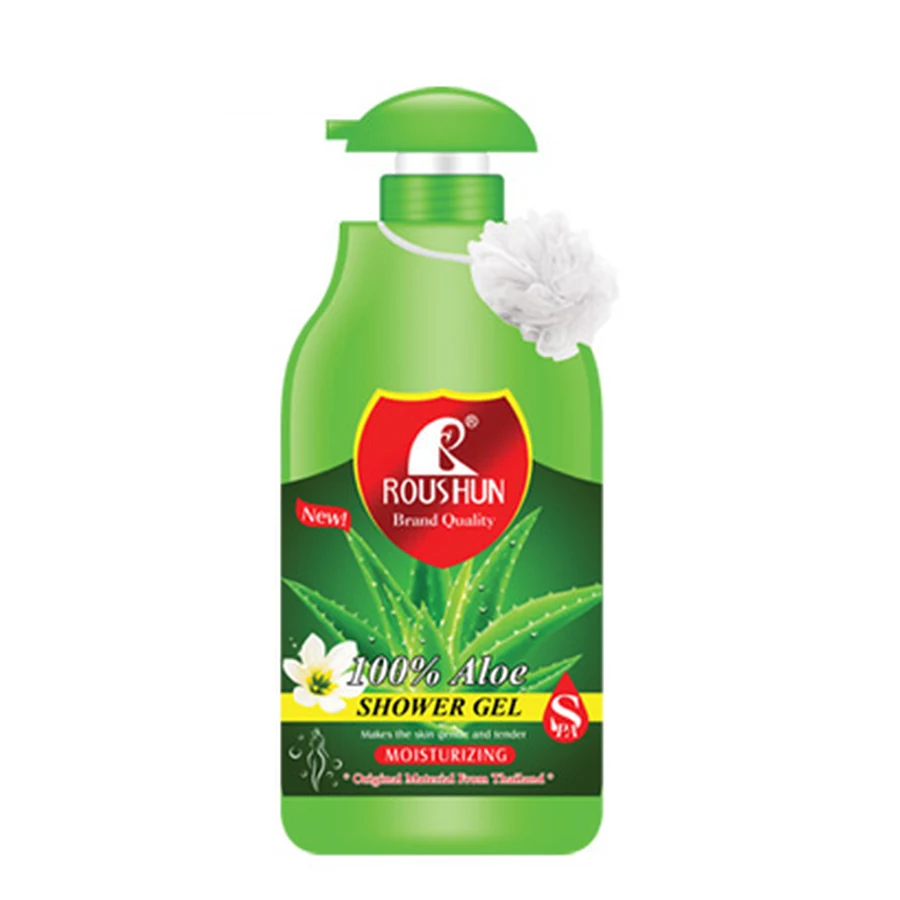 ROUSHUN Aloe Vera Shower Gel 1500 ml model RS-29393 product packaging for private label OEM/ODM