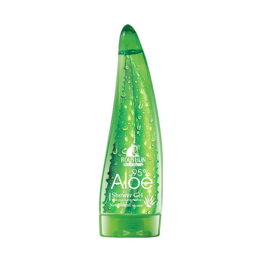 ROUSHUN Aloe Vera Shower Gel 300 ml model RS-29944 product packaging for private label OEM/ODM