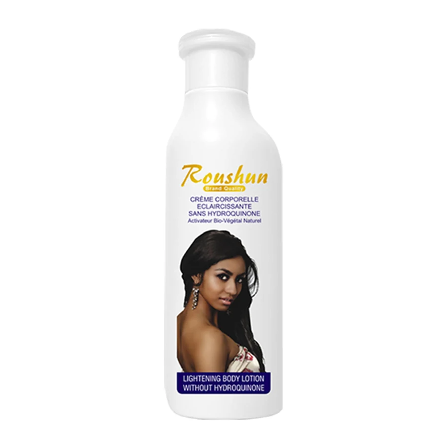 ROUSHUN White Body Lotion 500 ml model RS-29932 product packaging for private label OEM/ODM