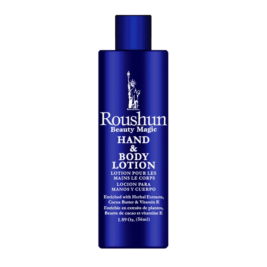 ROUSHUN Blue Body Lotion 56 ml model RS-30037 product packaging for private label OEM/ODM