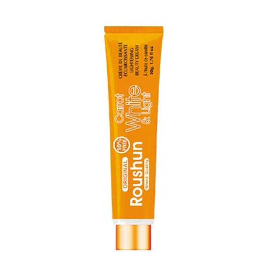 ROUSHUN Carrot Skin Brightening Cream 50 g model RS-29808 product packaging for private label OEM/ODM