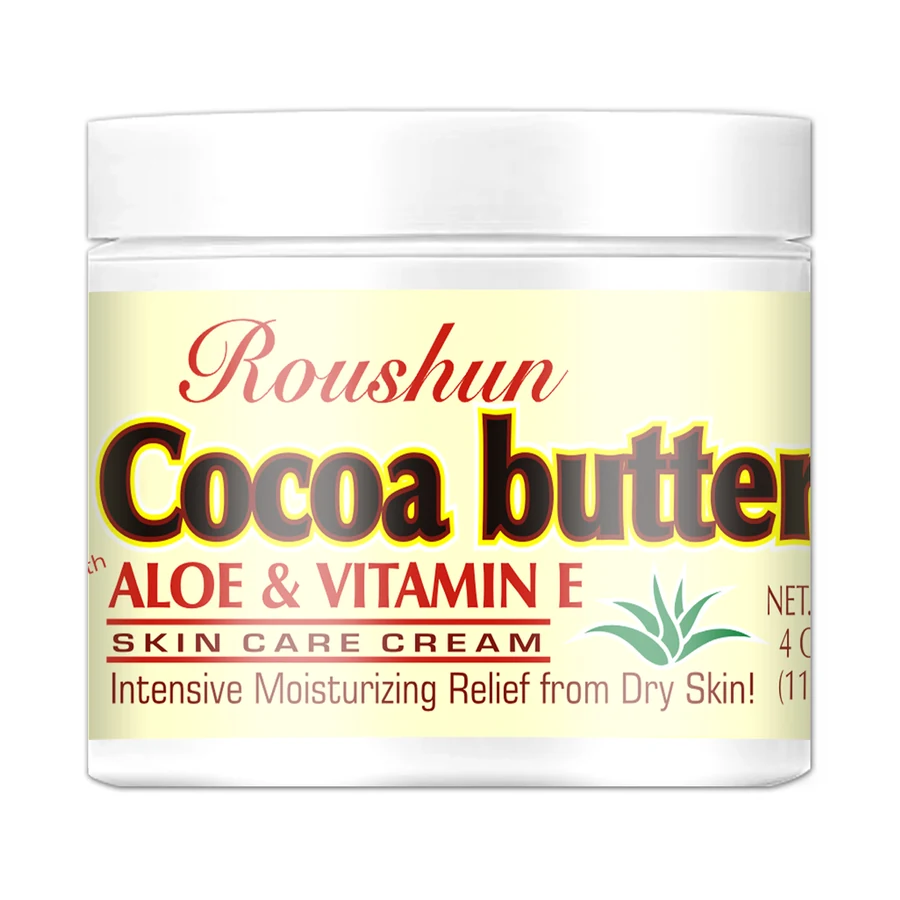 ROUSHUN Cocoa Butter Body Cream 113 g model RS-29847 product packaging for private label OEM/ODM