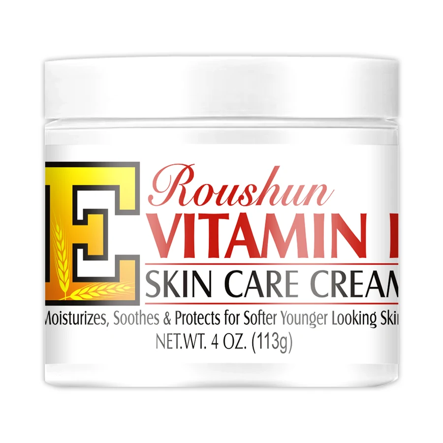 ROUSHUN Vitamin E Body Cream 113 g model RS-29849 product packaging for private label OEM/ODM