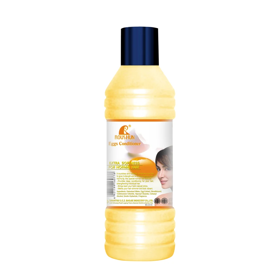ROUSHUN Egg Hair Conditioner 500 ml model RS-22141 product packaging for private label OEM/ODM