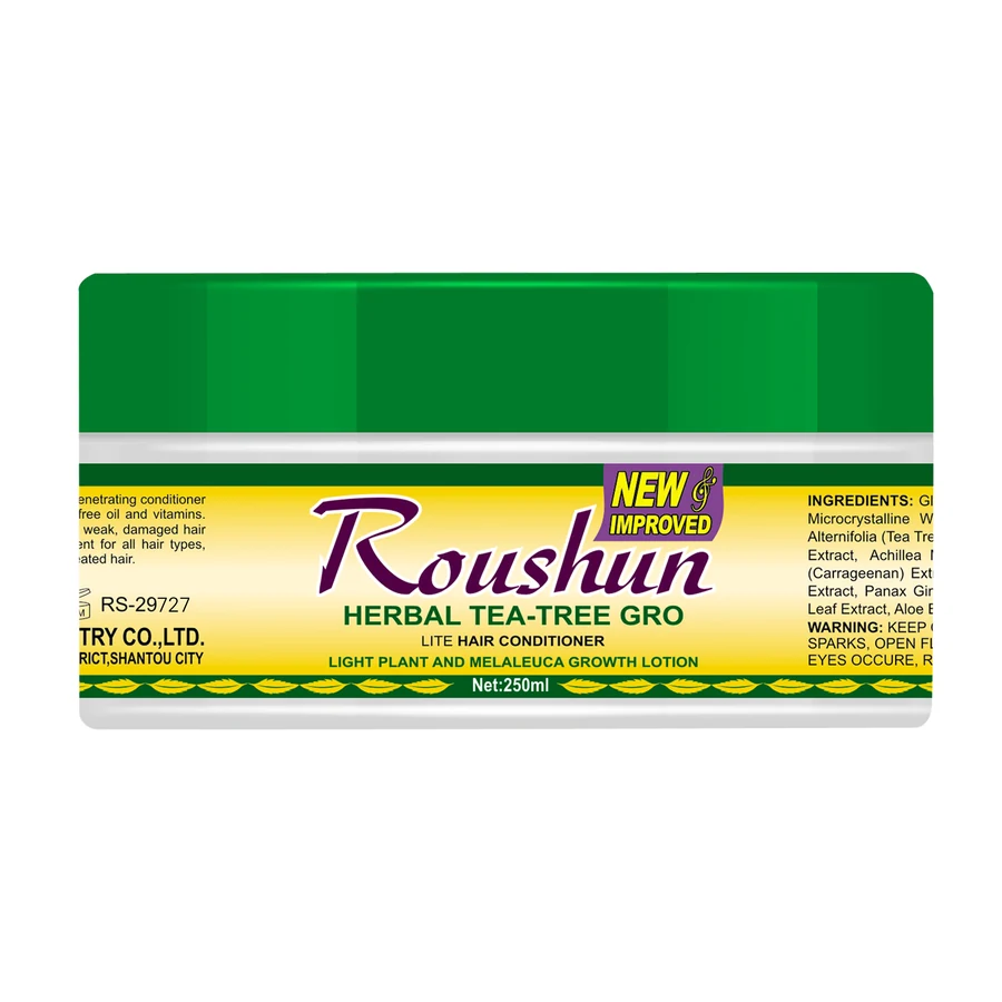 ROUSHUN Tea Tree Hair Conditioner 250 ml model RS-29727 product packaging for private label OEM/ODM