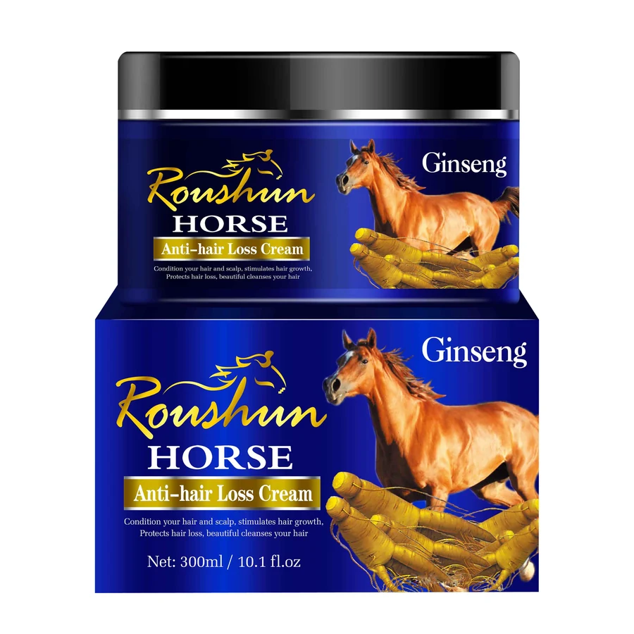 ROUSHUN Ginseng Hair Treatment 300 ml model RS-29916 product packaging for private label OEM/ODM