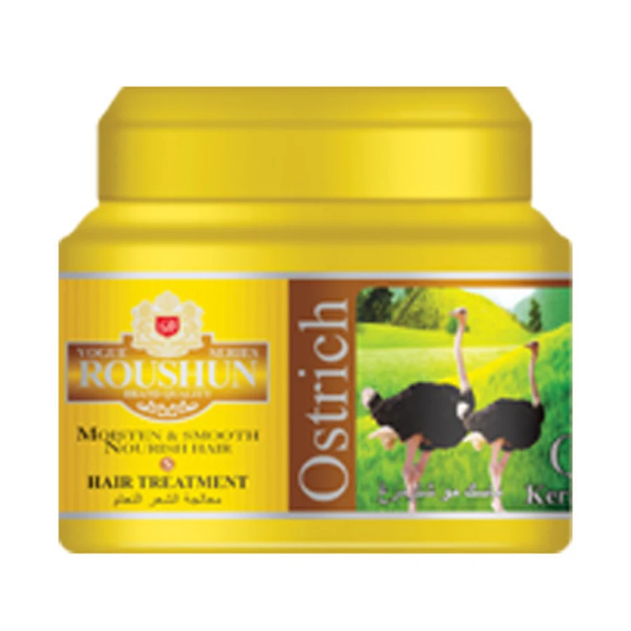 ROUSHUN Ostrich Hair Treatment 650 g model RS-29386 product packaging for private label OEM/ODM