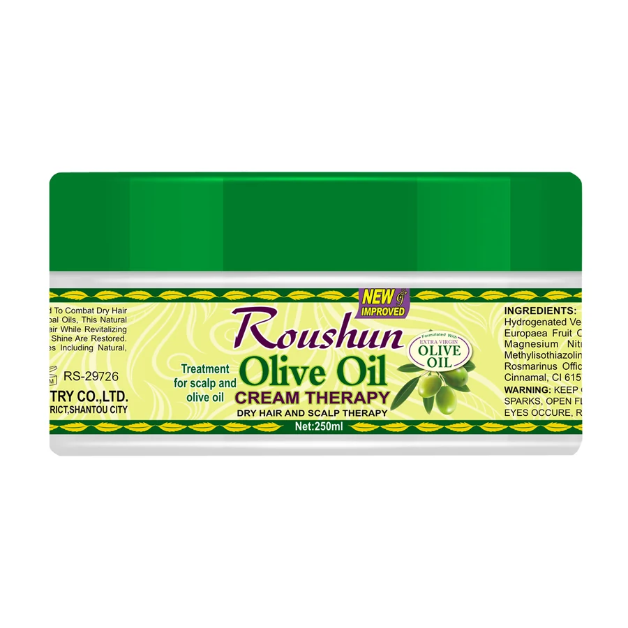 ROUSHUN Olive Oil Skin Repair Cream 250 ml model RS-29726 product packaging for private label OEM/ODM