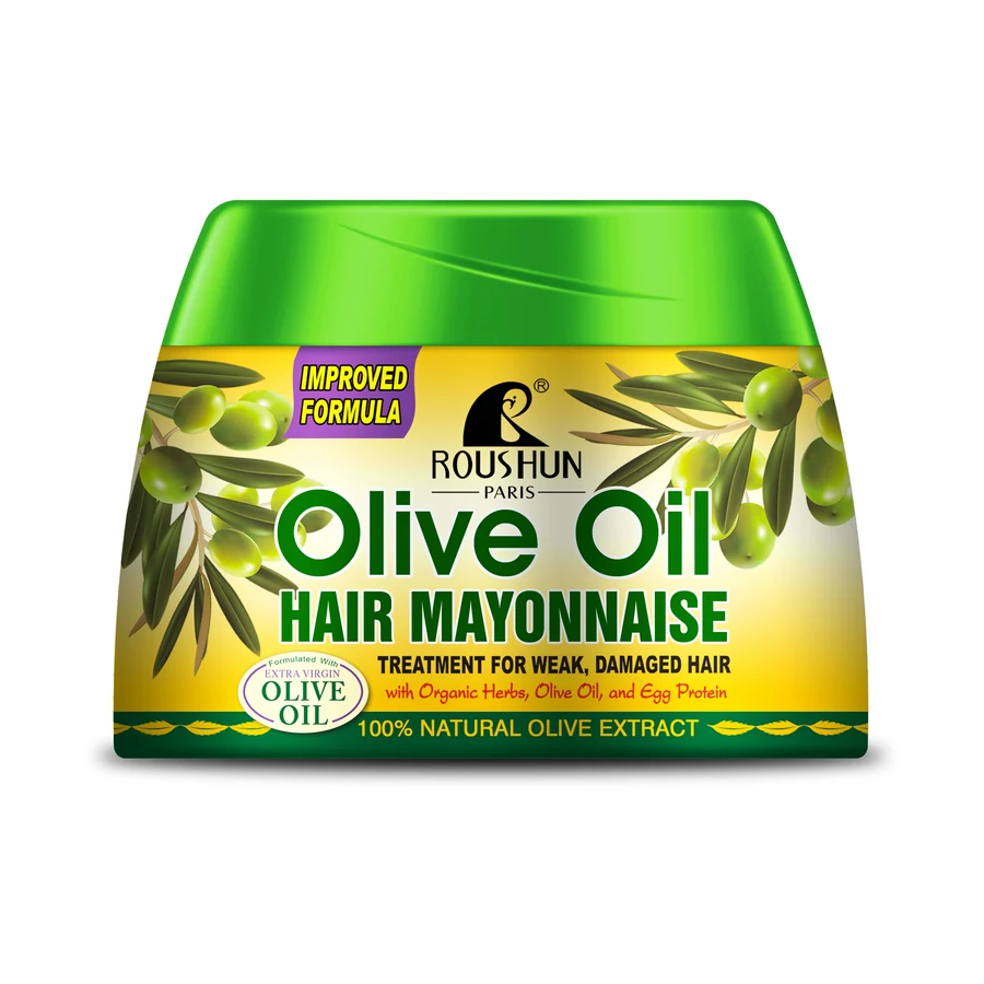 ROUSHUN Olive Oil Hair Treatment 210 g model RS-30612-A product packaging for private label OEM/ODM
