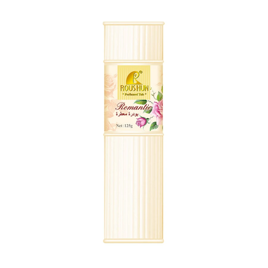 ROUSHUN Red Baby Powder 125 g model RS-28938 product packaging for private label OEM/ODM