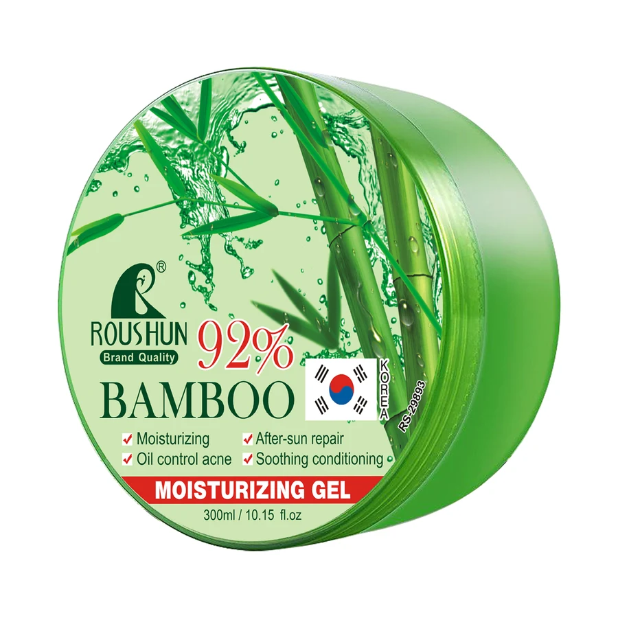 ROUSHUN Bamboo Skin Gel 300 ml model RS-29893 product packaging for private label OEM/ODM