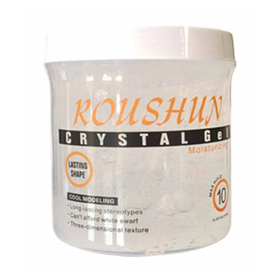 ROUSHUN Hair Styling Gel 500 ml model RS-29981 product packaging for private label OEM/ODM
