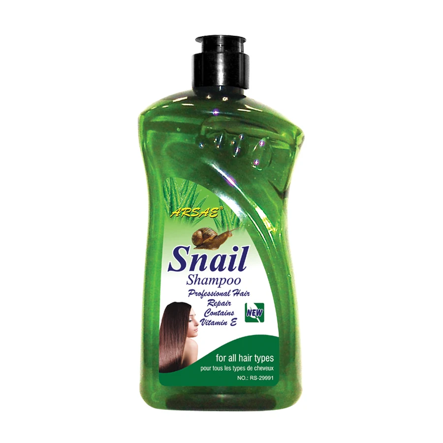 ROUSHUN Snail Shampoo 300 ml model RS-29991 product packaging for private label OEM/ODM