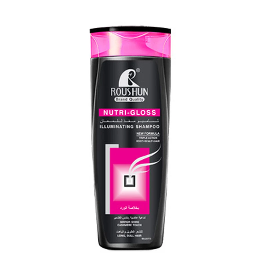 ROUSHUN Shampoo 400 ml model RS-29773 product packaging for private label OEM/ODM