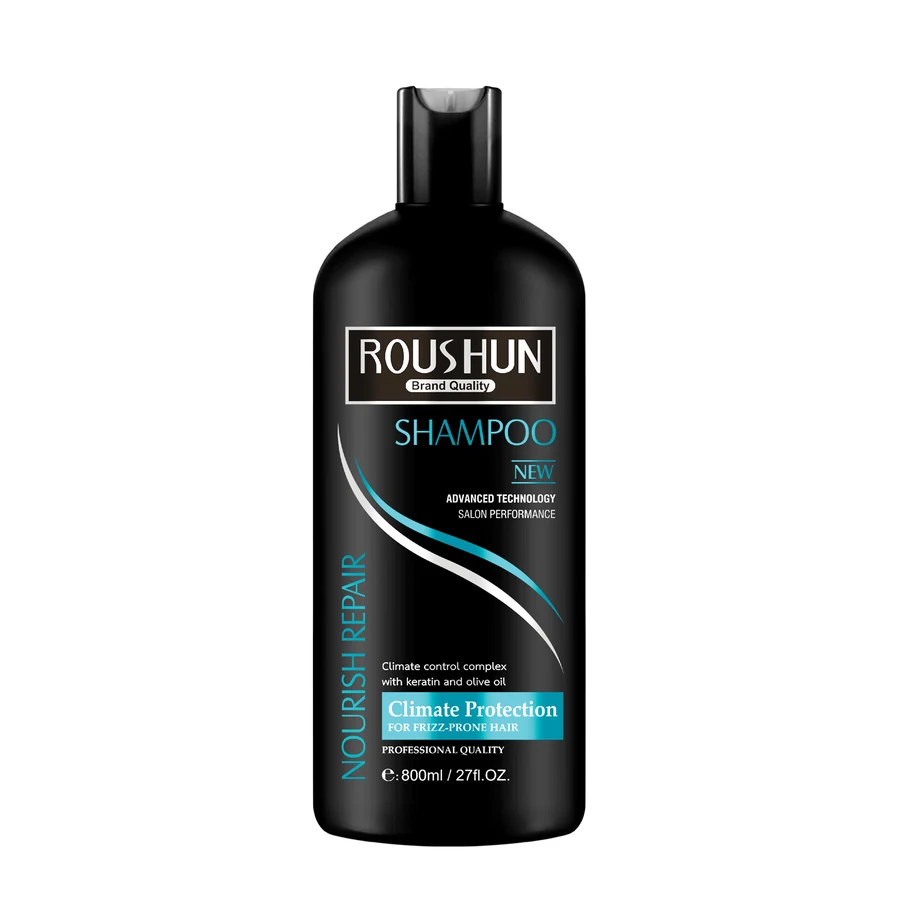ROUSHUN Shampoo 800 ml model RS-29584 product packaging for private label OEM/ODM