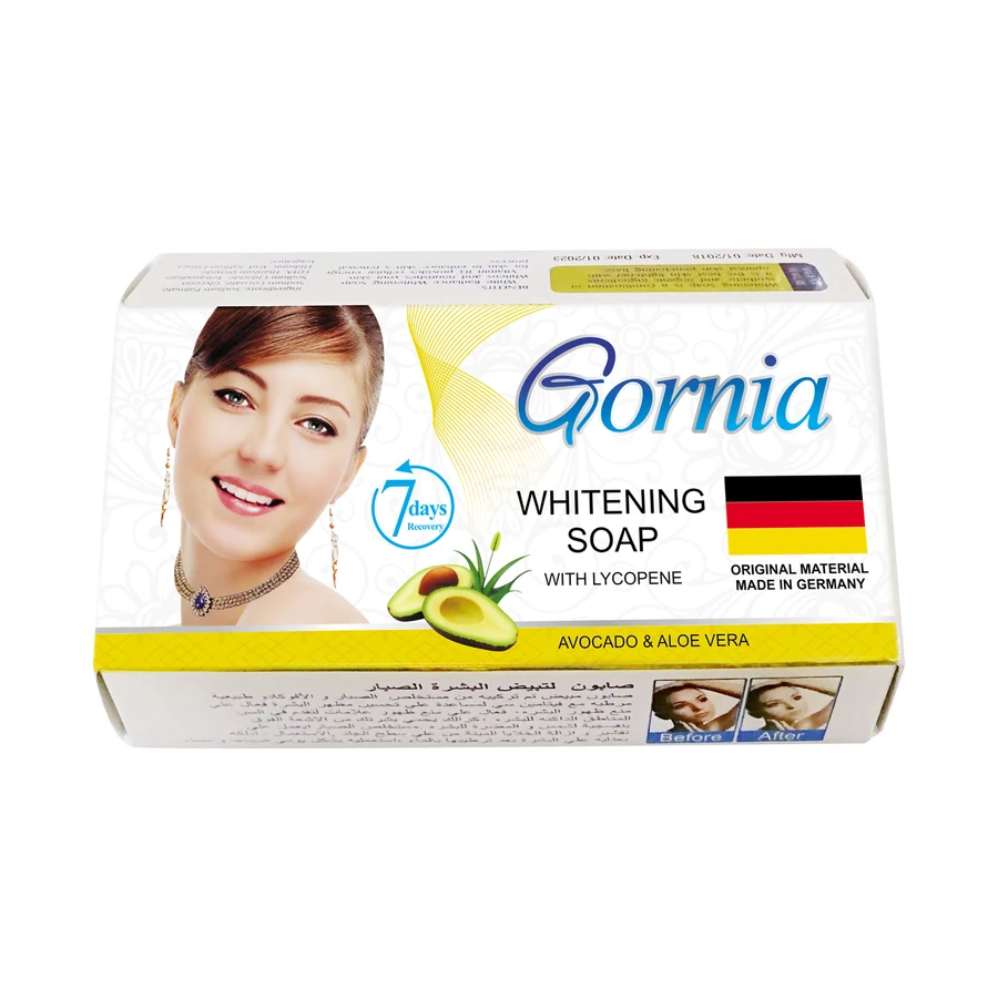 GORNIA Brightening Bar Soap 125 g model RS-29894 product packaging for private label OEM/ODM