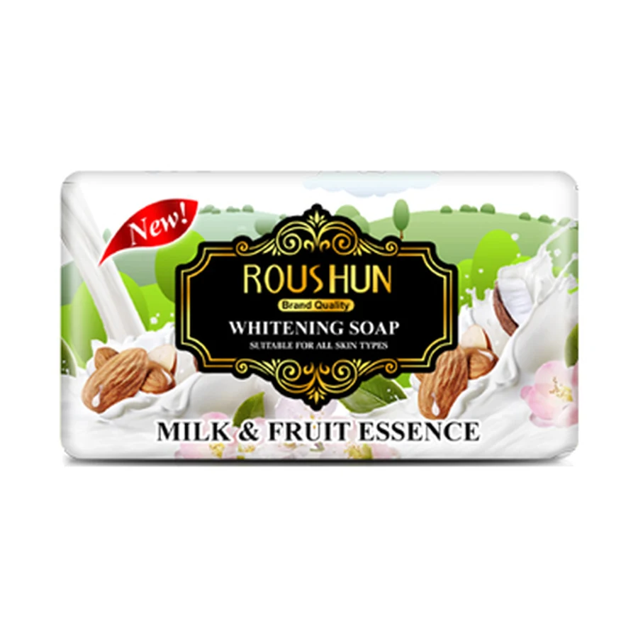 ROUSHUN Milk Bar Soap 200 g model RS-29850 product packaging for private label OEM/ODM